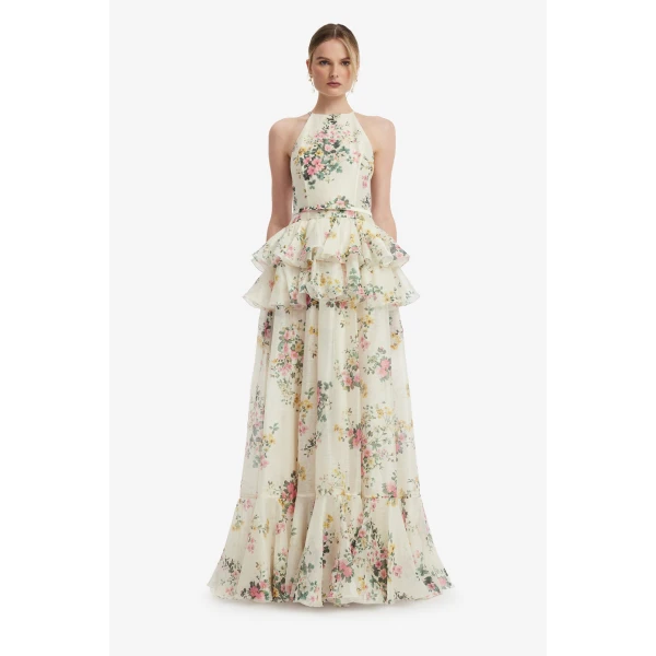 Senna Halterneck Maxi Dress