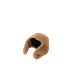 Loewe Aviator Hat in Shearling, Brown | Accessories | Luxury Shoes 