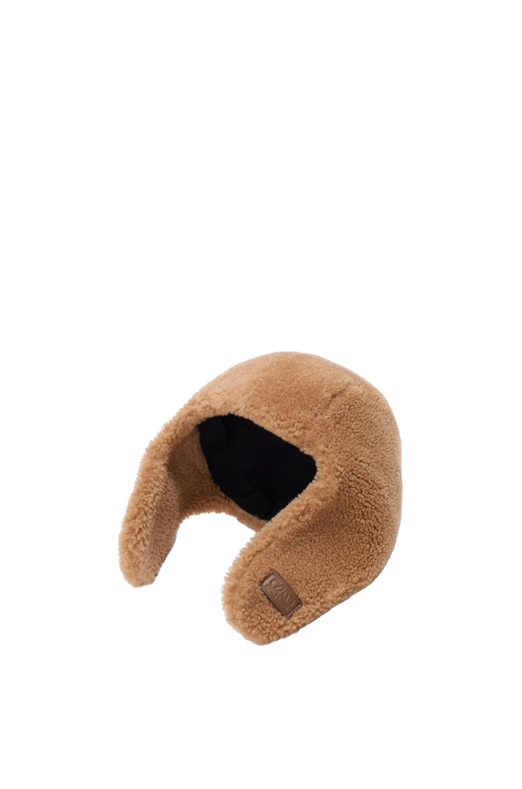 Loewe Aviator Hat in Shearling, Brown | Accessories | Luxury Shoes Loewe Aviator Hat in Shearling, Brown | Accessories | Luxury Shoes