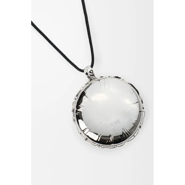 Blown Inflated Pendant, Silver and Gold - Image 5