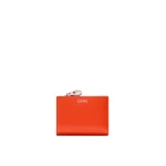 Loewe Claw Compact Wallet in Glossy Lambskin, Vivid Orange | Accessories | Luxury Shoes 
