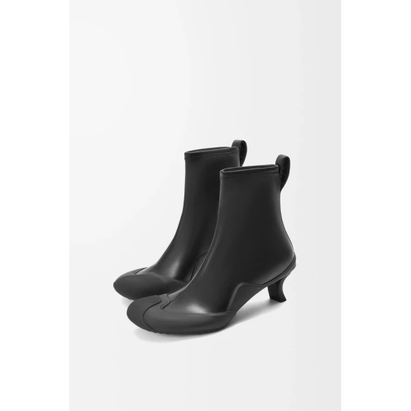 Dive Bootie in Stretch Calfskin, Black - Image 4