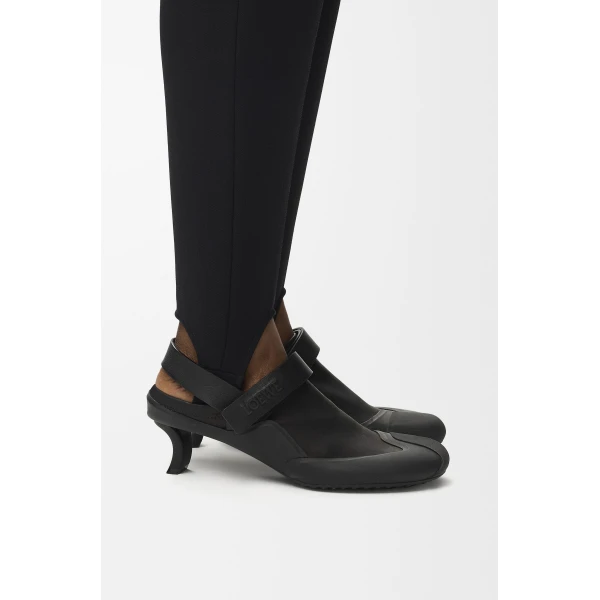 Dive Slingback in Stretch Calfskin, Black - Image 2