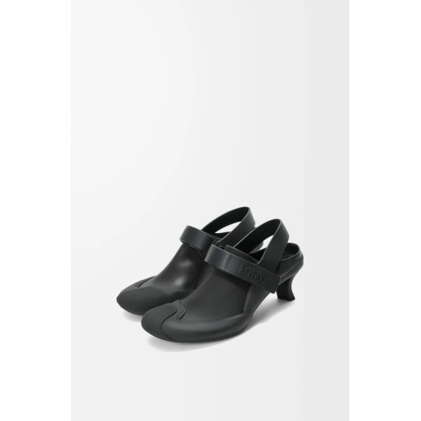 Dive Slingback in Stretch Calfskin, Black - Image 3