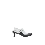 Loewe Dive Slingback in Stretch Calfskin, White | Shoes | Luxury Shoes 
