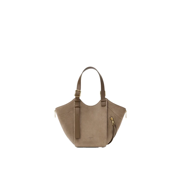 Loewe Hammock Flip Bag in Suede, Brownish Green | Bags | Luxury Shoes 