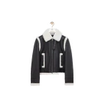 Loewe Jacket in Shearling, Black | Jackets | Luxury Shoes 
