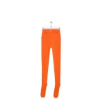 Loewe Leggings in Viscose Blend, Light Orange | Pants | Luxury Shoes 