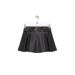Loewe Mini Skirt in Nappa Lambskin, Black | Skirts | Luxury Shoes 