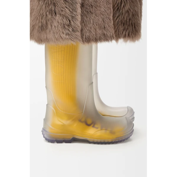 Socks in Wool, Yellow - Image 2