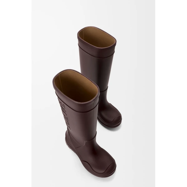 Storm Boot in Rubber, Dark Chestnut - Image 4