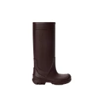 Loewe Storm Boot in Rubber, Dark Chestnut | Shoes | Luxury Shoes 