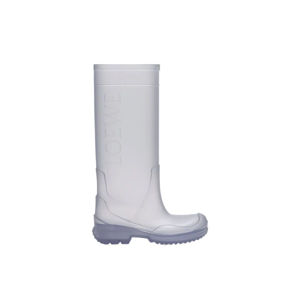 Loewe Storm Boot in Rubber, Transparent | Shoes | Luxury Shoes 