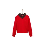 Loewe Sweater in Wool, Red | Knitwear | Luxury Shoes 