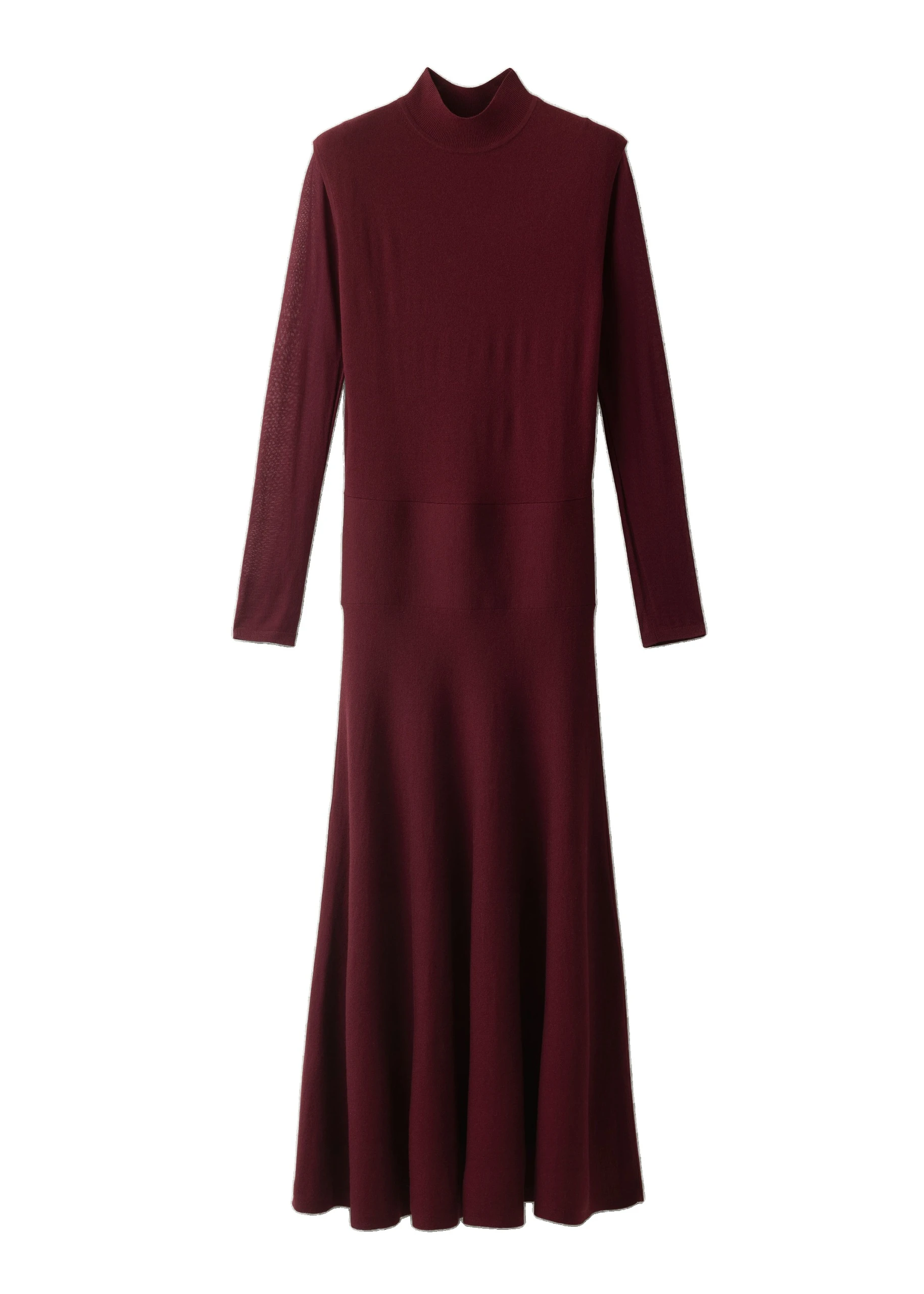 ME+EM 2-in-1 Maxi Dress in Barolo Red | Dresses | Luxury Shoes ME+EM 2-in-1 Maxi Dress in Barolo Red