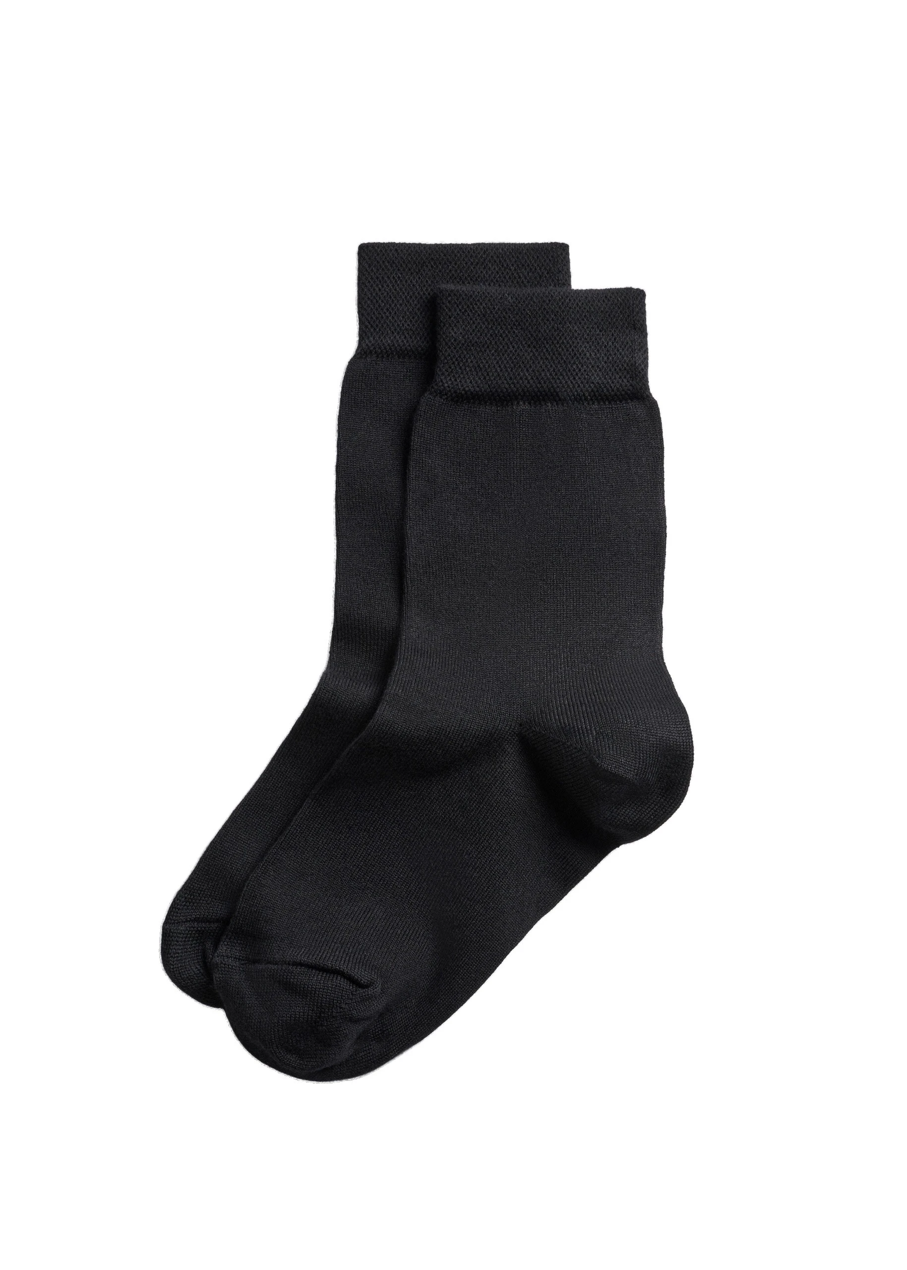 ME+EM 3-Pack Everyday Sock in Black | Accessories | Luxury Shoes ME+EM 3-Pack Everyday Sock in Black