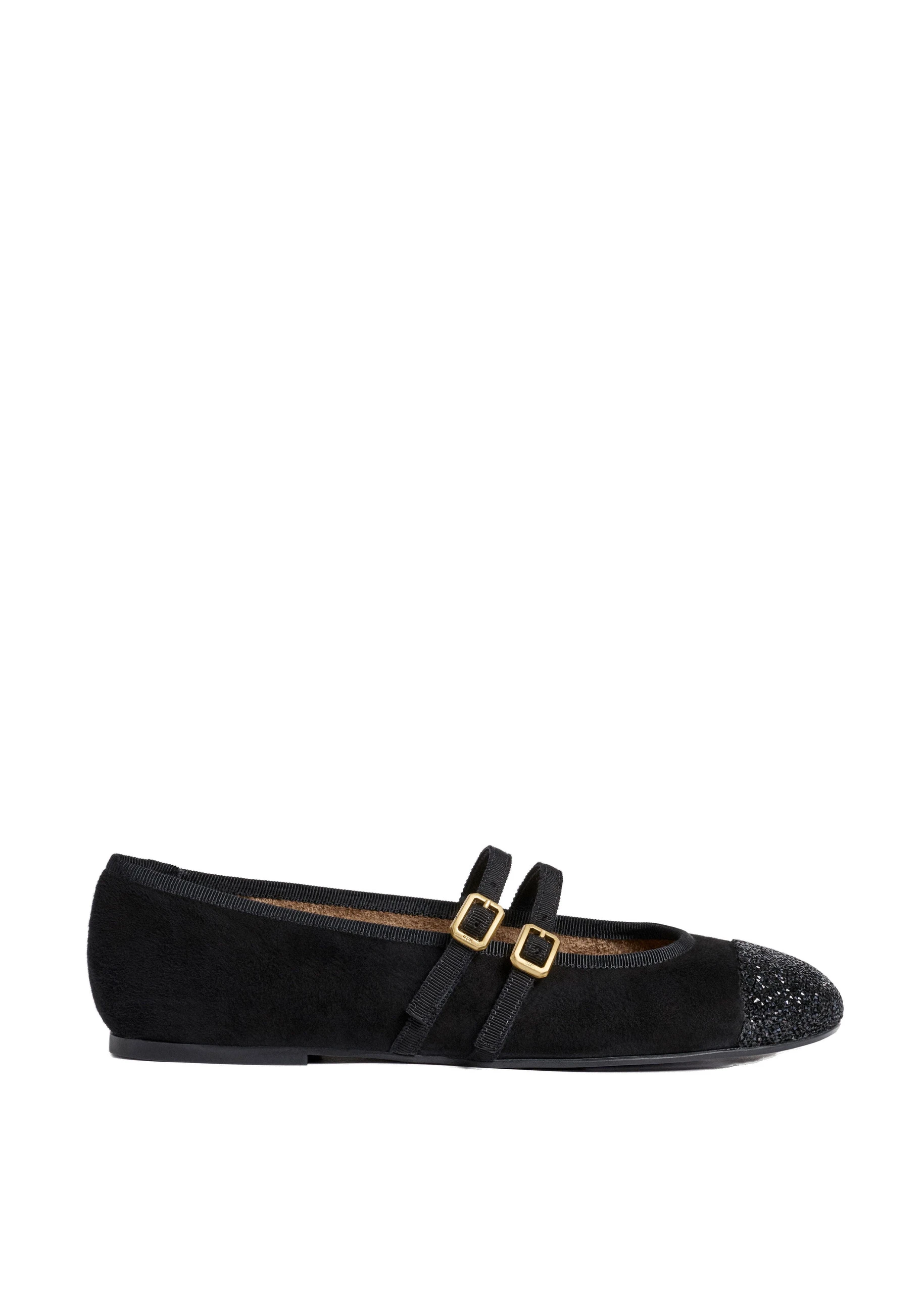 ME+EM AM-PM Ballet Flat in Black ME+EM AM-PM Ballet Flat in Black | Flats | Luxury Shoes
