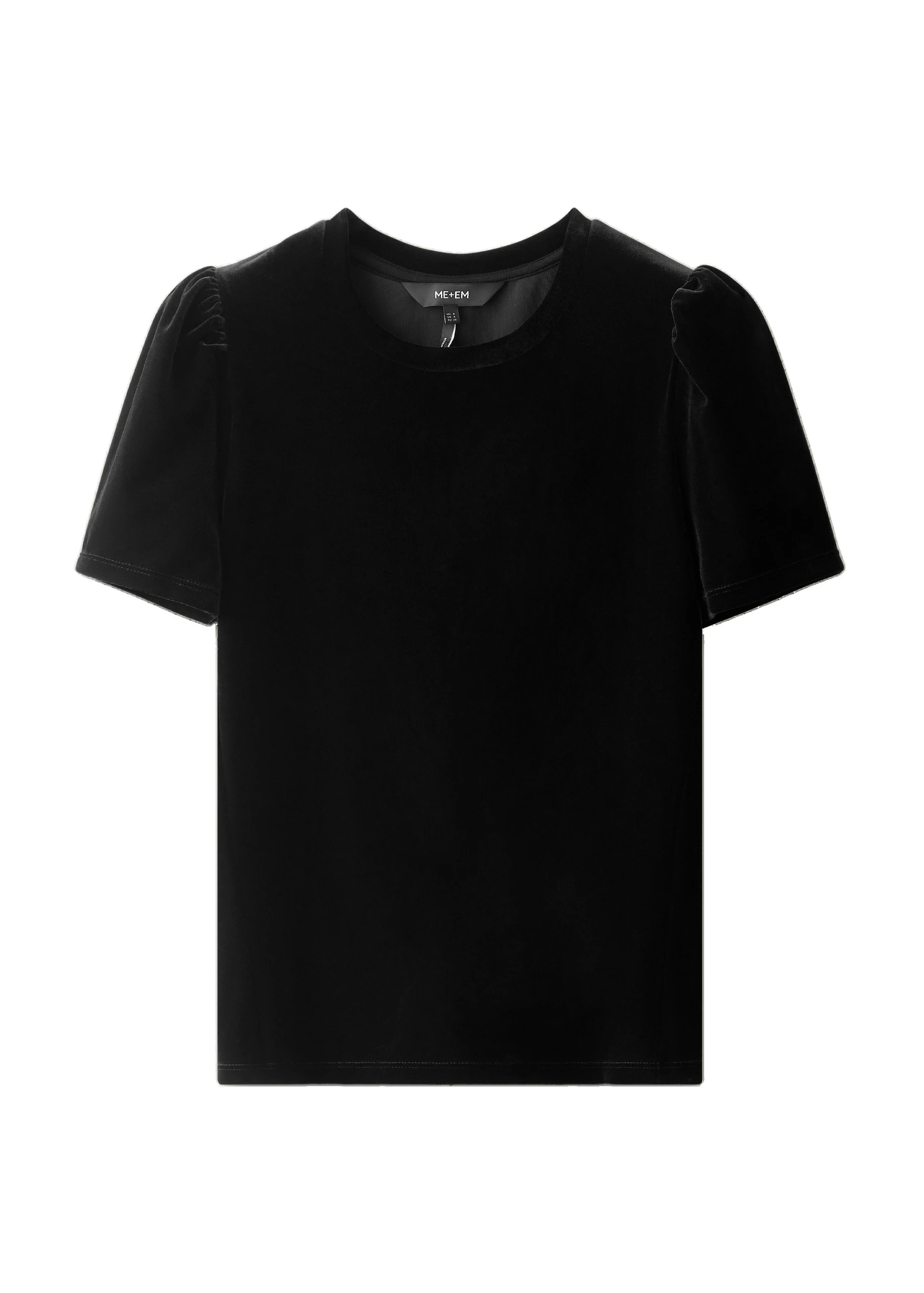 ME+EM AM-PM Fluid Tee in Black ME+EM AM-PM Fluid Tee in Black | T-shirts | Luxury Shoes