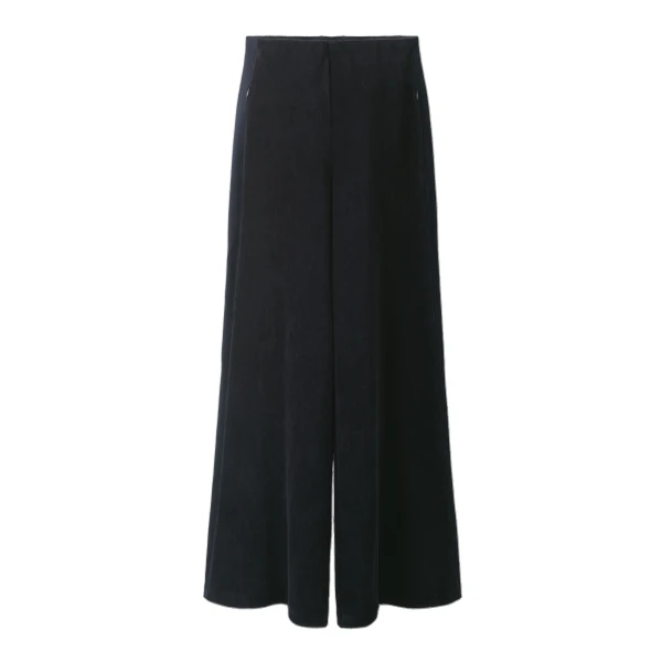 ME+EM AM-PM Wide-Leg Trouser in Navy