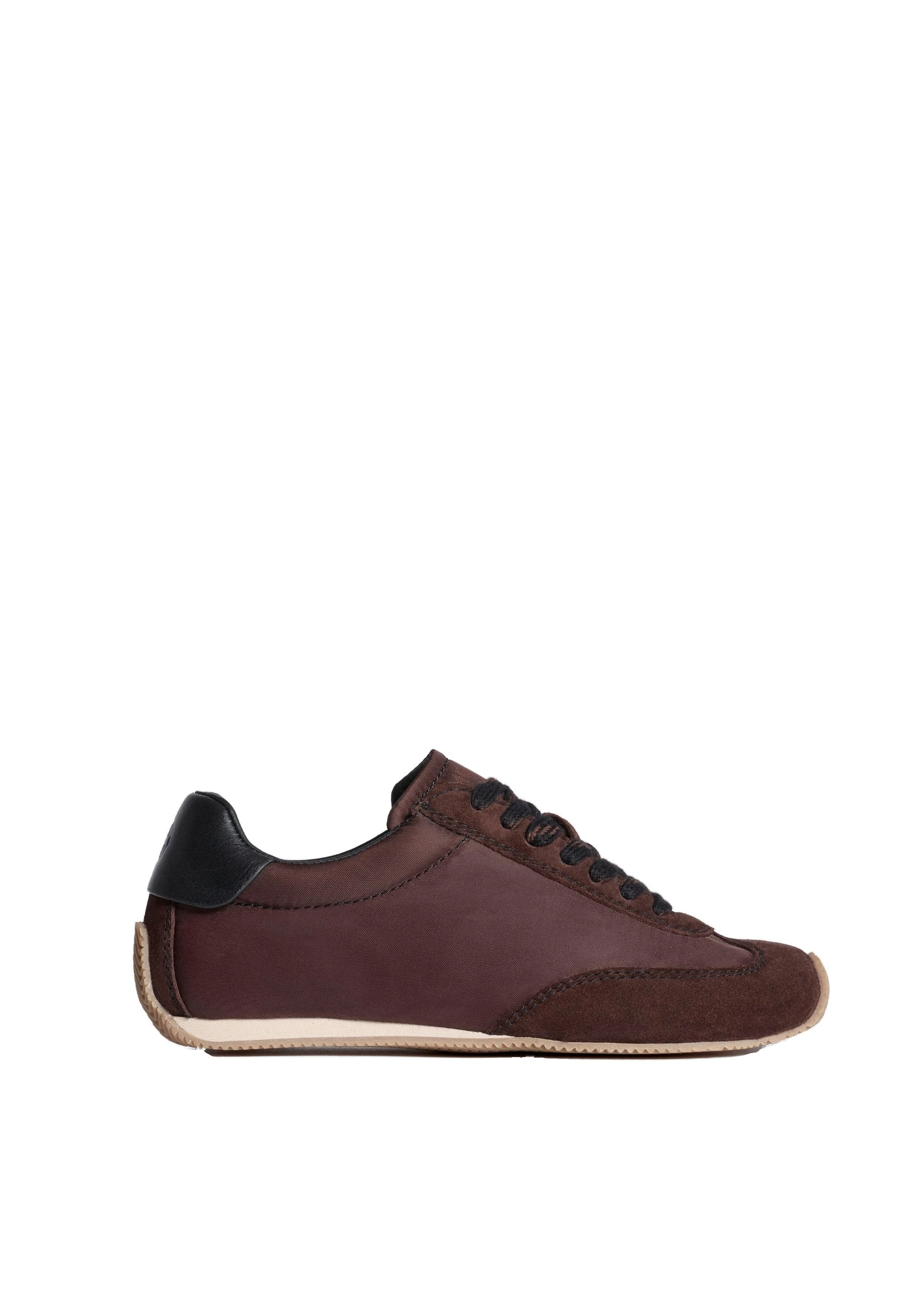 ME+EM Asymmetric Runner in Dark Chocolate | Shoes | Luxury Shoes ME+EM Asymmetric Runner in Dark Chocolate