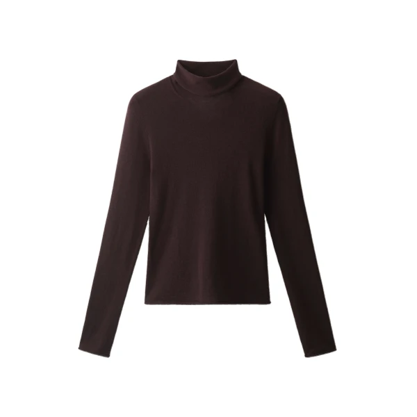 ME+EM Barely There Jumper in Port Brown