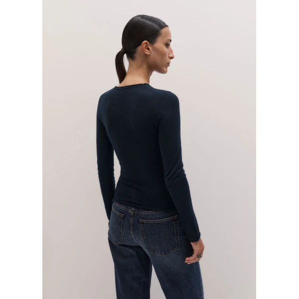ME+EM Barely There Top in Navy
