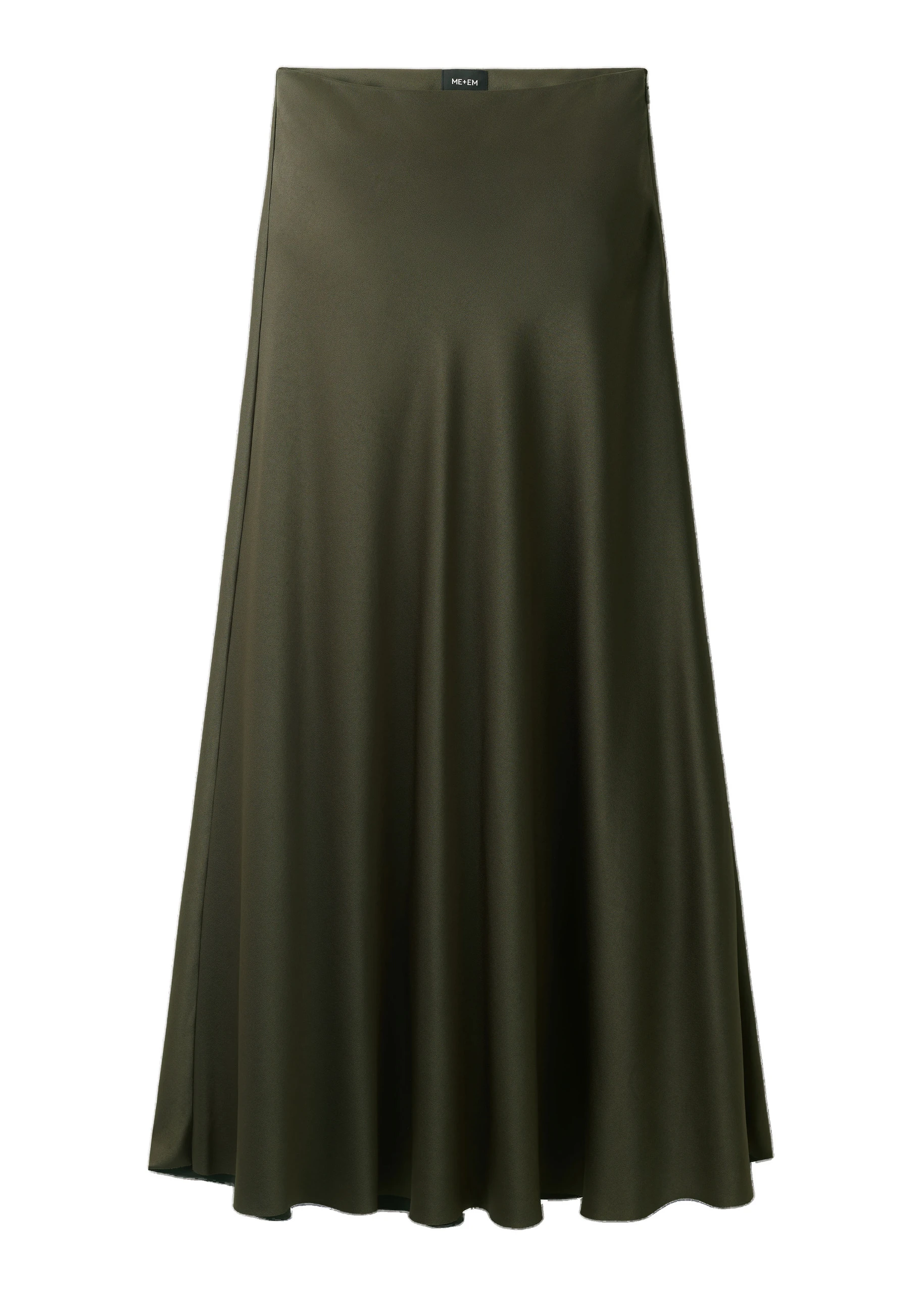 ME+EM Bias Full-Length Skirt in Bay Green ME+EM Bias Full-Length Skirt in Bay Green | Maxi Skirts | Luxury Shoes