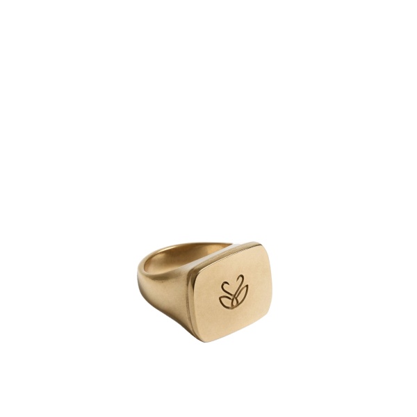 ME+EM Cygnet Ring in Gold Toned
