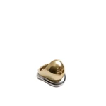 ME+EM Cygnet Stacking Rings in Gold/Silver
