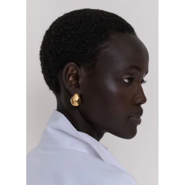 ME+EM Drop Earrings in Gold Toned