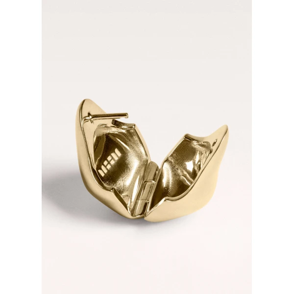 ME+EM Drop Earrings in Gold Toned