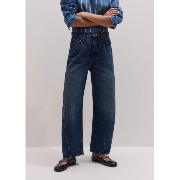 ME+EM Engineered Barrel Jean in Authentic Dark Wash