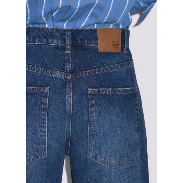 ME+EM Engineered Barrel Jean in Authentic Dark Wash