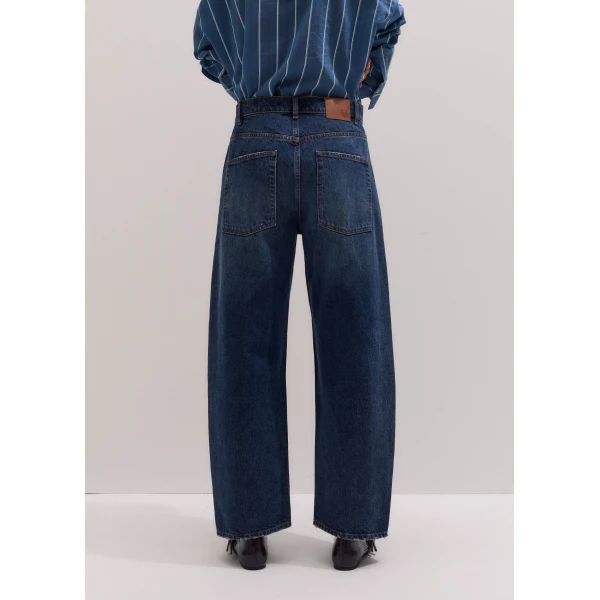 ME+EM Engineered Barrel Jean in Authentic Dark Wash