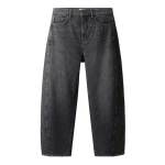 ME+EM Engineered Barrel Jean in Charcoal Wash