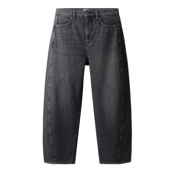 ME+EM Engineered Barrel Jean in Charcoal Wash