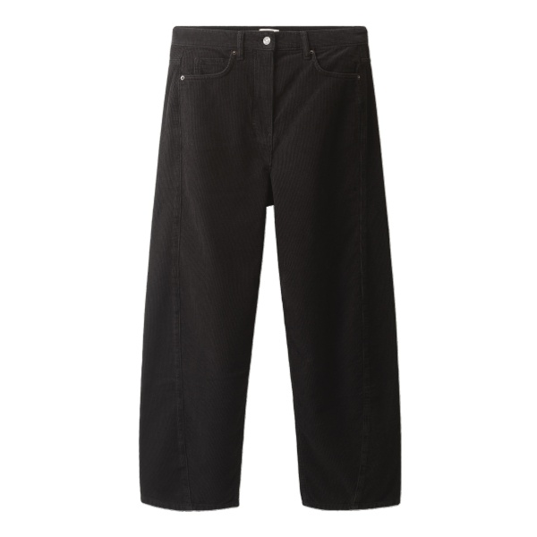 ME+EM Engineered Barrel Trouser in Black Wash