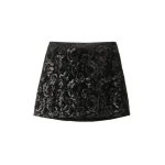 ME+EM Evening Mini Skirt in Black | Mini Skirts | Luxury Shoes 