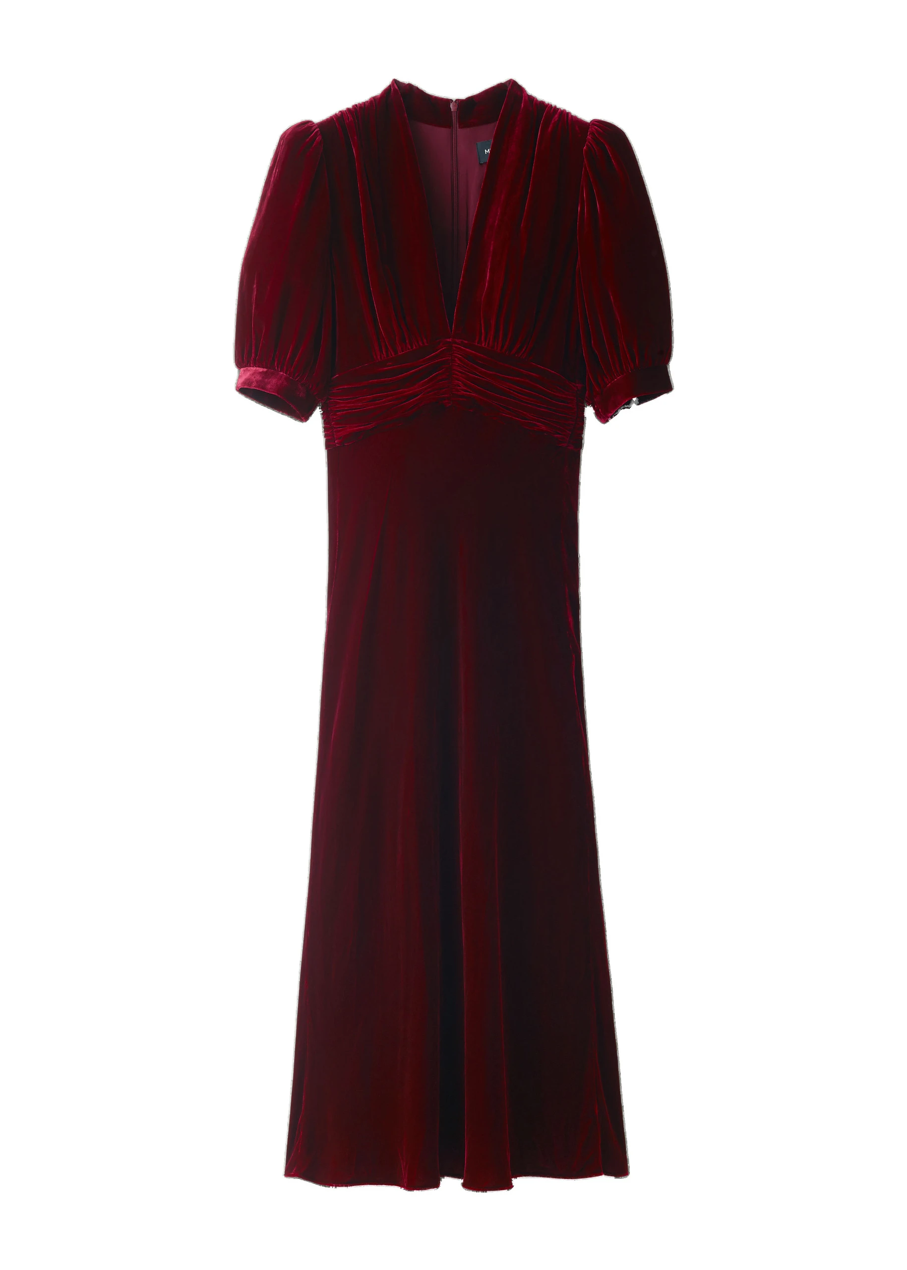 ME+EM Fit + Flare Maxi Dress in Barolo Red ME+EM Fit + Flare Maxi Dress in Barolo Red | Maxi Dresses | Luxury Shoes