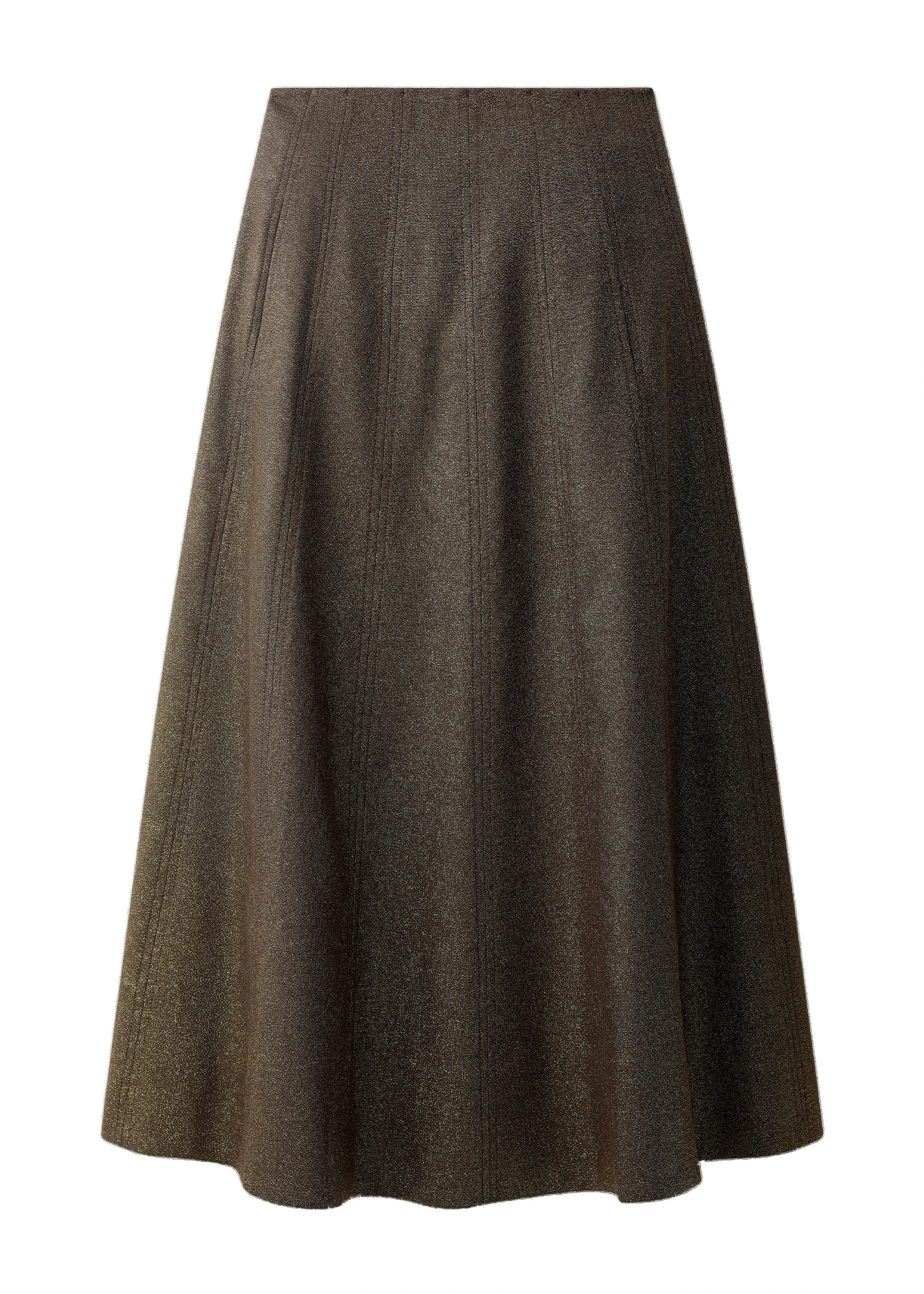ME+EM Full-Length Skirt in Gold/Brown ME+EM Full-Length Skirt in Gold/Brown | Maxi Skirts | Luxury Shoes