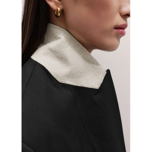 ME+EM Icon Oversized Tux Blazer in Black