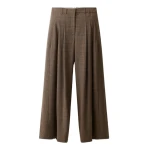 ME+EM Icon Trouser in Pecan Brown Multi