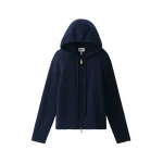 ME+EM Icon Zip Hoodie in Navy | Sweaters | Luxury Shoes 