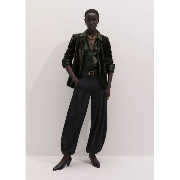 ME+EM Layering Shirt in Bay Green, view 5 | Shirts | Luxury Shoes 