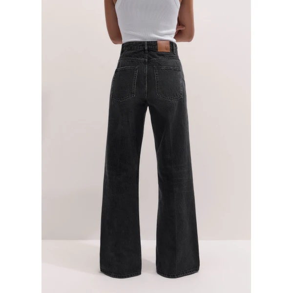 ME+EM Leg Elongator Jean in Black Wash