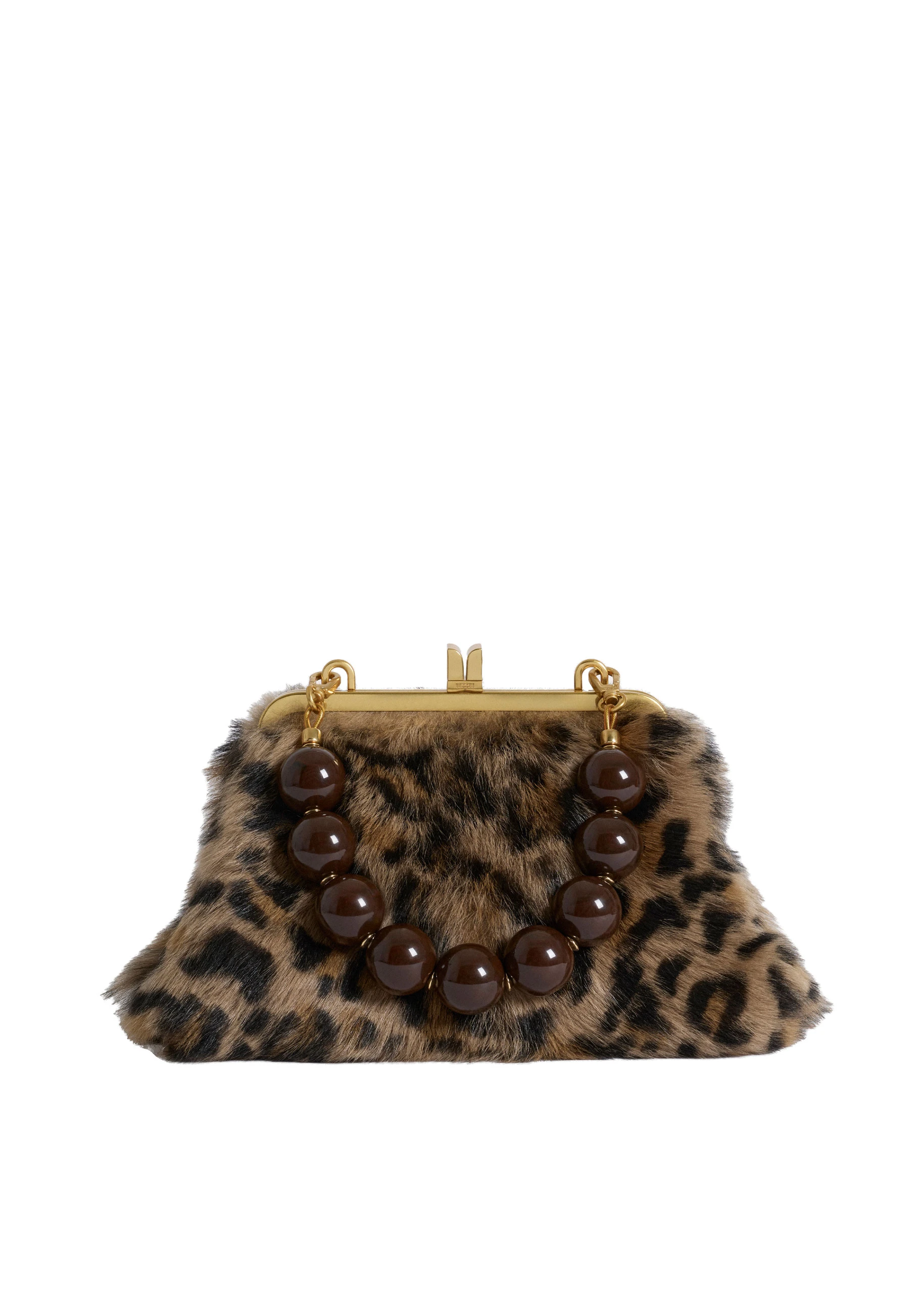 ME+EM Luxe Leopard Bag in Tan/Black ME+EM Luxe Leopard Bag in Tan/Black | Shoulder & Crossbody Bags | Luxury Shoes