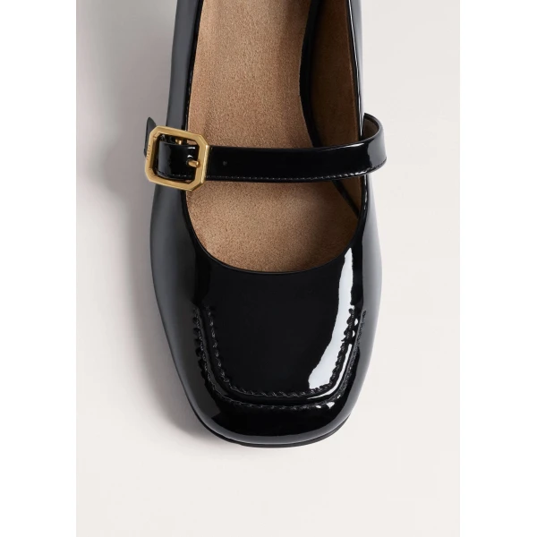 ME+EM Mary-Jane Heel in Black
