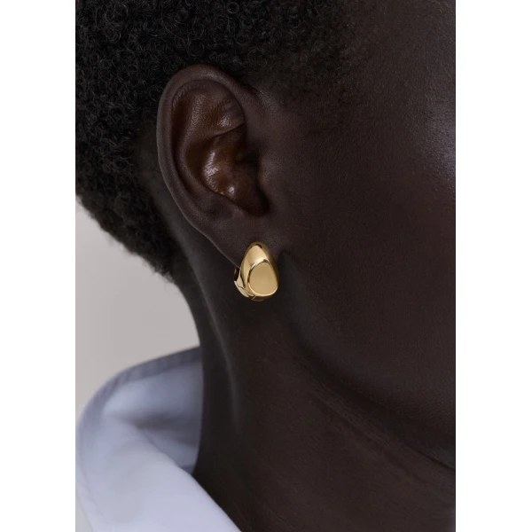 ME+EM Mini Drop Earrings in Gold Toned