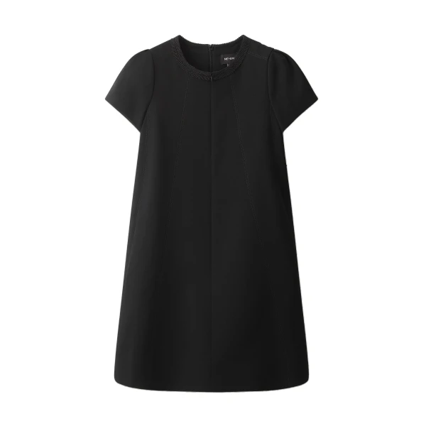 ME+EM Mini Swing Dress in Black