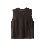 ME+EM Occasion Top in Cocoa Brown